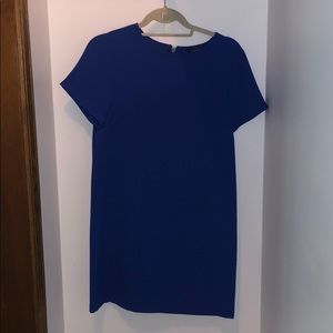Blue loose fitting dress